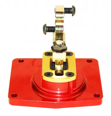 Qwik Stik Shifter TKO500/600 Mid-Shift, 1.650" - 2.150" Fwd or Bwd No Stops with Rear Cover Plate